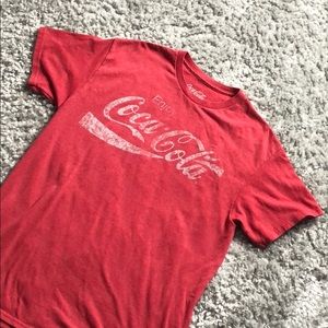Coca-Cola brand red t-shirt